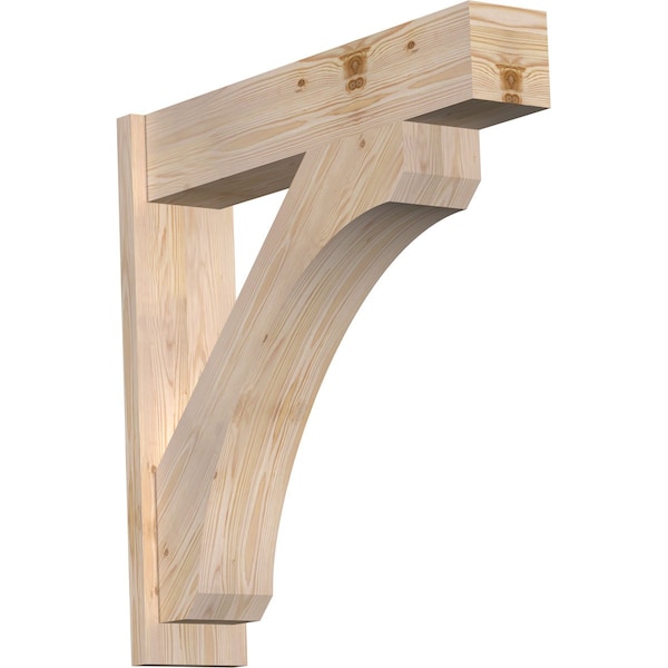 Ekena Millwork Legacy Block Smooth Outlooker, Douglas Fir, 7 1/2"W x 34"D x 34"H OUT08X34X34LEC05SDF - main